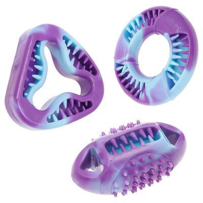 3 Pcs Dog Chew Toys Puppy Teething Interactive Pet