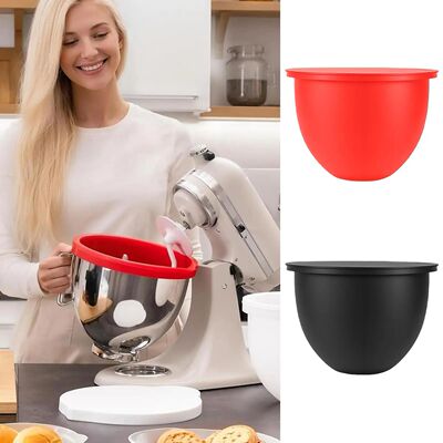 Mixer Bowl Liners 5 Qt Silicone Blender Bowl Attachment