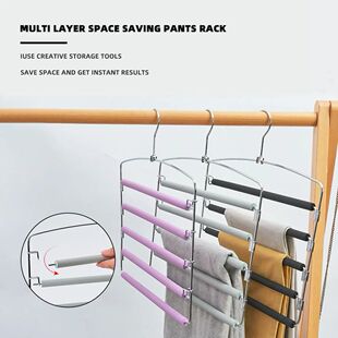 Multi Stainless Saver Rack Space Pants Magic Layer Steel