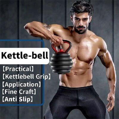 Adjustable Kettlebell Handle For Dumbbells Weight Plates
