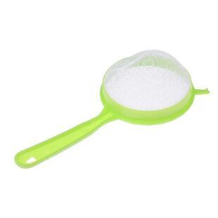 3Pcs/Set Plastic Fine Mesh Scoop Strainer Colander Flour