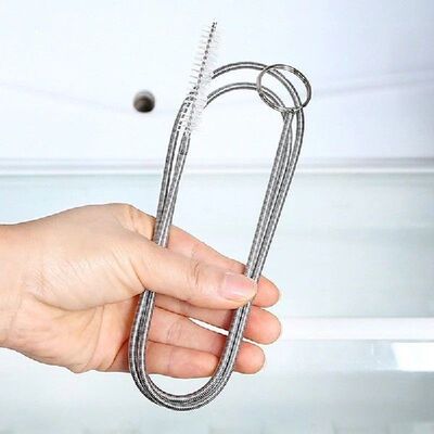 【1PC Hard-Bristled Crevice Cleaning Brush Drain Dredge