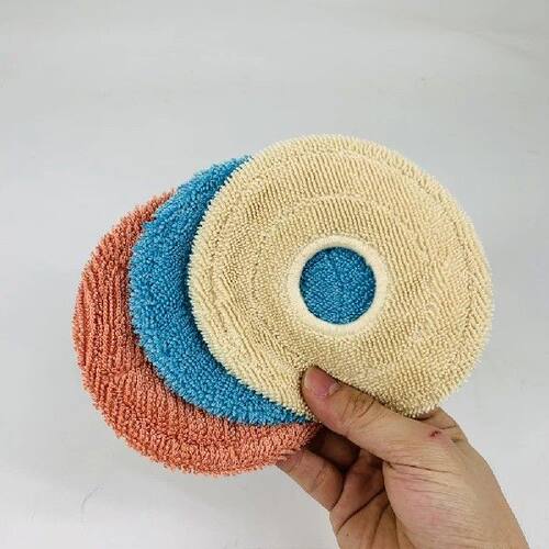3Pcs Plush Mop Pads For Dreame For MOVA For MOBIUS 60 Robot