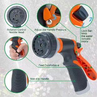 High-Pressure Home Irrigation  Gun Set Garden Watering