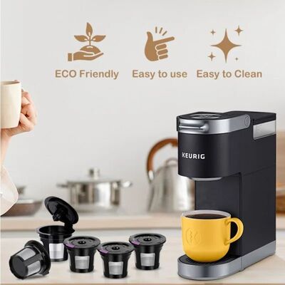 Reusable K-cup with food grade stainless steel mesh -