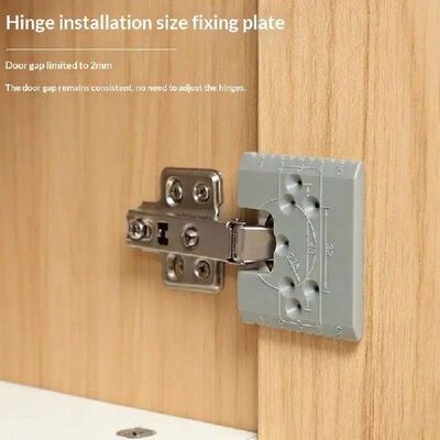 Magnetic Hinge  Installation Positioning Piece Cabinet