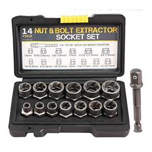 Remover Impact 13Pcs Bolt Drive Nut Kit