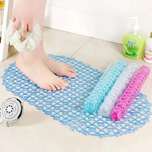 Suction Massage PVC skid Mat Soft Bath Anti Cup