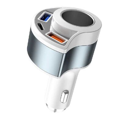 Car Charger Universal 4 in 1 USB Type C Plug Car Auto Fast