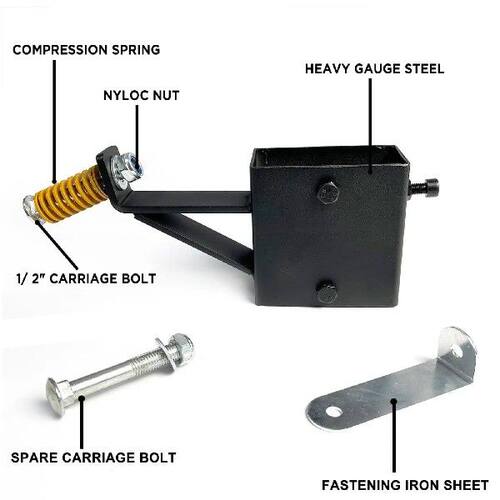Steel Black Target Hanger Plate Hook Bracket for Playing