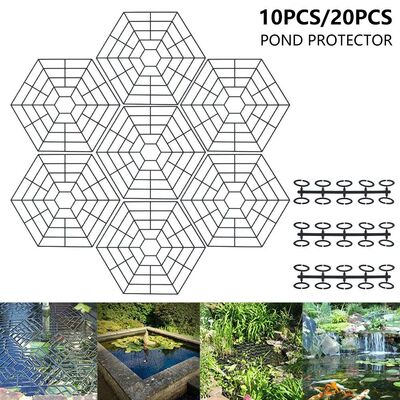 Pond Fish Guard Floating Net Protectors Mesh Plastic