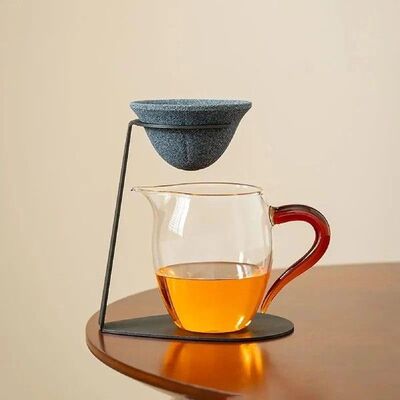 New Heat Resistant Ceramic Microporous Tea Strainer Set