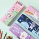 Fun Mechanism Design Plastic Sided Case Double Use Pencil