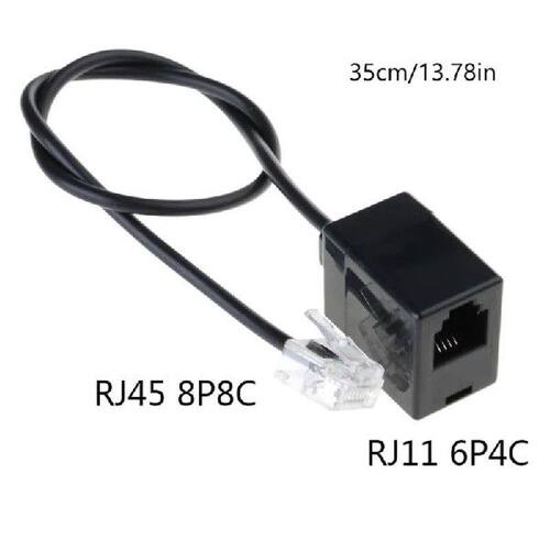 35cm RJ45 to RJ11 Adapter Cable Professional Network