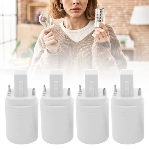 G-24 to E27 Light Bulb Socket Adapter Converter Sturdy