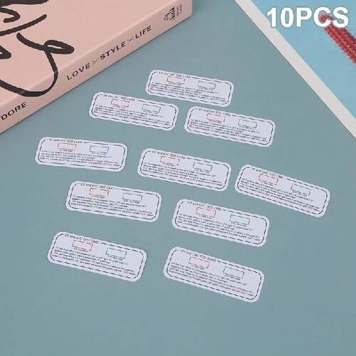 【10PCS High Quality Light Test Cards UVA UVC Test Cards