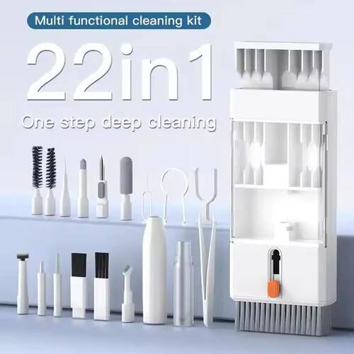 22 In 1 Cleaning Kit Keyboard Cleaner Brush Multifunctional