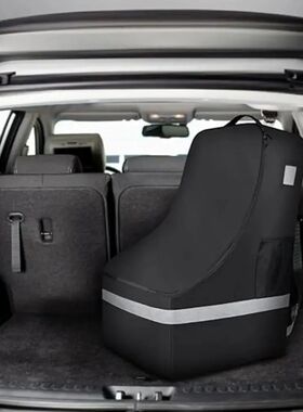 Foldable Car Seat Travel Bag with Backpack Straps –
