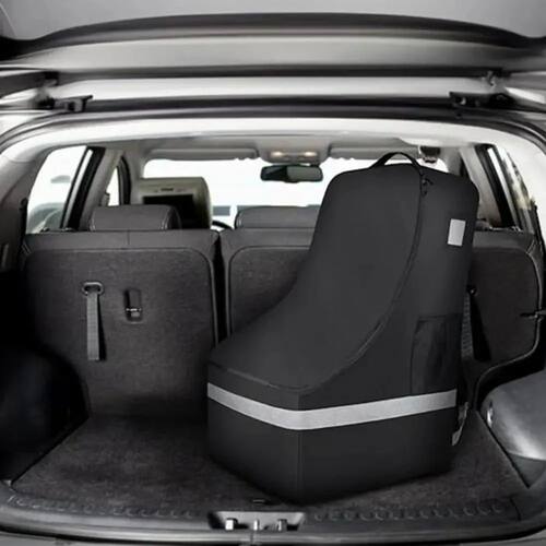 Foldable Car Seat Travel Bag with Backpack Straps –