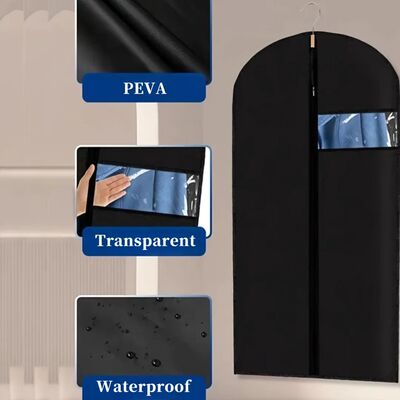 1pc Clothes Dust Cover Garment Bag Home Wardrobe Suit Gown