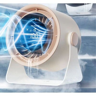 Industrial Tools Small Desk Fan, Desktop Air Circulator,