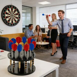 Acrylic Holder Display Round Slot Lightweight Dart