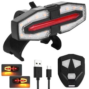 Electric Scooter Turning Signal Tail Light USB Rechargable