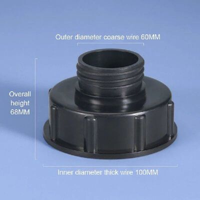 IBC Adapter S100xS60 To Dn100 Reduce S60 IBC Tank Connector