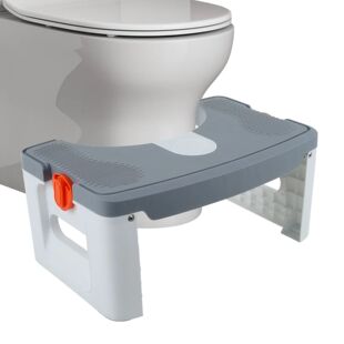 Foldable Stool Poop Squat Nonslip Bathroom Portable Toilet