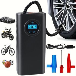 Auto Inflator Air Compressor For Car Mounted Motorcycle