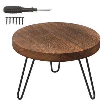 Wood Modern Plantings Holder Kit Stable Sturdy Mid Century