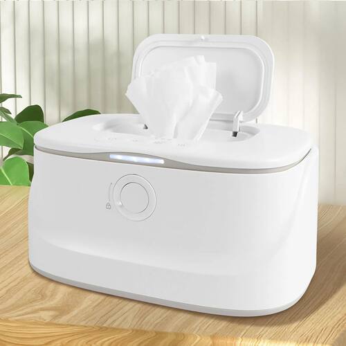 USB Baby Wipe Warmer LED Light Keep warm Box Adjustable