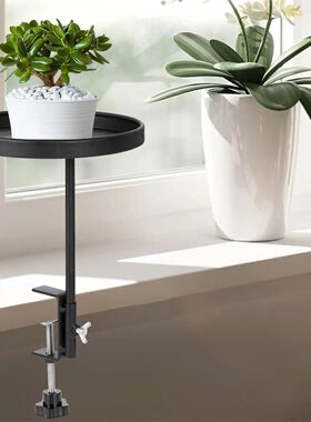 Floating Windowsill flower pot stand Adjustable Metal Plant