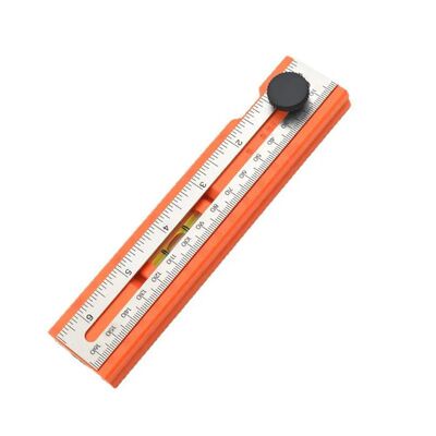 Multi-role Foldable Depth Measuring Ruler Adjustable
