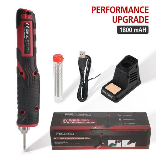Cordless Soldering Iron Electronic Soldering Kit
