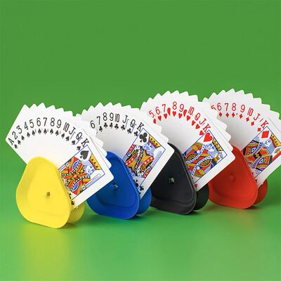 4pcs Playing Card Holder Game Organizes Hands-Free Board