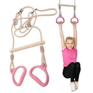 Equipment Gym Bar Stable Funny Ergonomic Rings Swing