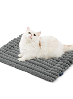 Self-Warming Cat Dog Mat,Ultra Soft Fleeces Dog Crate