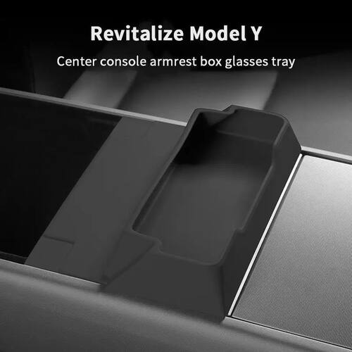 2025 Juniper Model Y Debut: Car Console Armrest Glasses