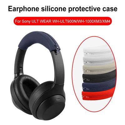 Silicone Ear Pads Cushion Cover Soft Earpads Headbeam