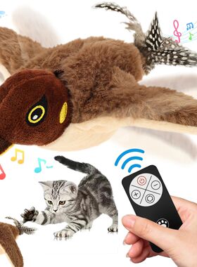 Remote Control Cat Toy Interactive Electric Fluttering