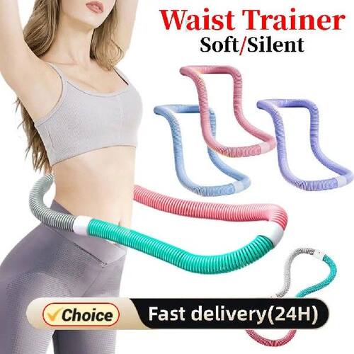 Soft Spring Hoop Foldable Spring Tube Yoga Circle Fitness