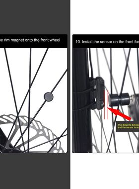 Bicycle Speedometer Bike Computer Multi-Functional Cycling