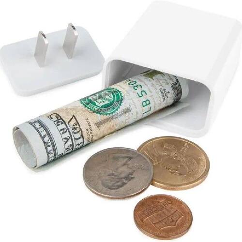 Charger Shape Home Diversion Stash Can - Sight Secret Safe