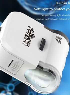 60X MicroMini Portable Microscope with  Mini Microscope