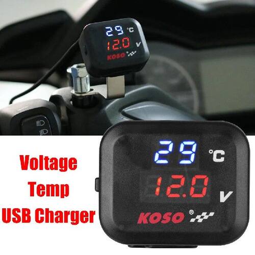 USB Phone Charger Indicator Temperature Marker for HONDA