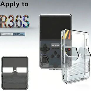 R36S Game Console Silicone Case AntiScratch Washable Full