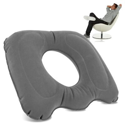 Inflatable Donut Seat Cushion for Hemorrhoid Seat Pad
