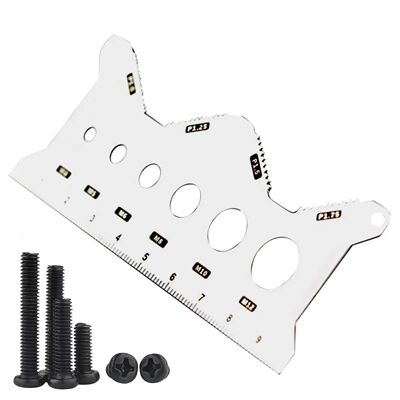 Bolt Gauge Bolt Sizer High-precision Double-sided Stainless