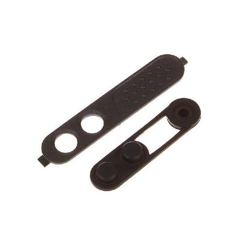 1Pair PTT Button Lock And PTT Rubber Key For XIR P3688